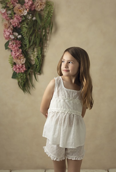 Pijama Comunión niña plumeti